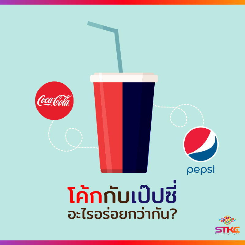 โค้กกับเป๊ปซี่ อะไรอร่อยกว่ากัน?