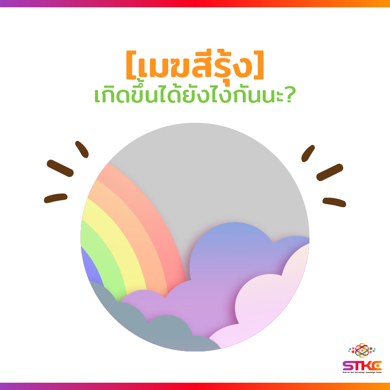 เมฆสีรุ้ง เกิดขึ้นได้อย่างไรกันนะ