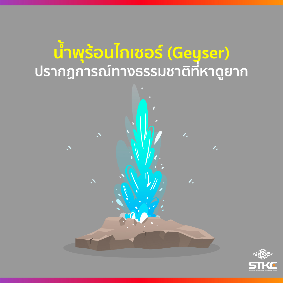 น้ำพุร้อนไกเซอร์ (Geyser) ปรากฏการณ์ทางธรรมชาติที่หาดูยากและพบได้เพียงไม่กี่แห่งบนโลก