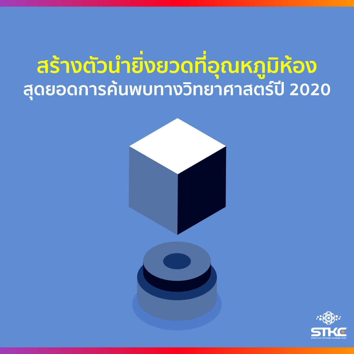 สร้างตัวนำยิ่งยวดที่อุณหภูมิห้อง สุดยอดการค้นพบทางวิทยาศาสตร์ปี 2020