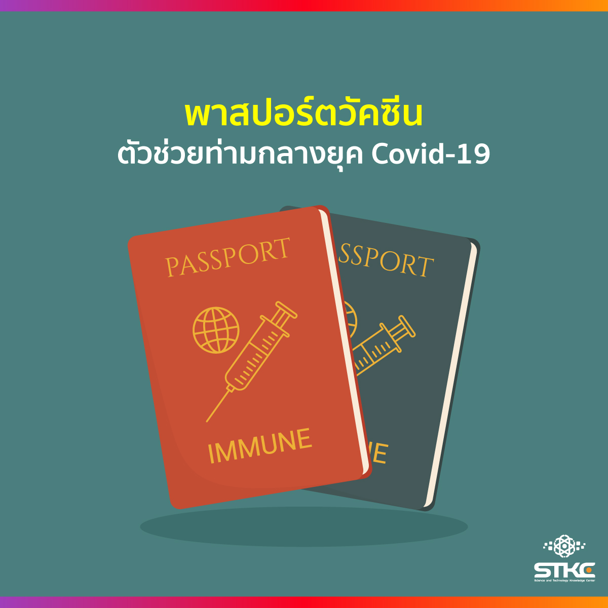พาสปอร์ตวัคซีน ตัวช่วยท่ามกลางยุค Covid-19