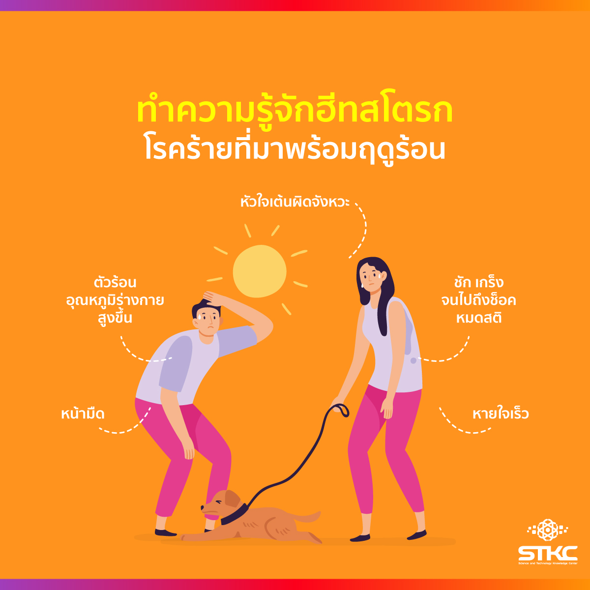 ทำความรู้จักฮีทสโตรก โรคร้ายที่มาพร้อมฤดูร้อน