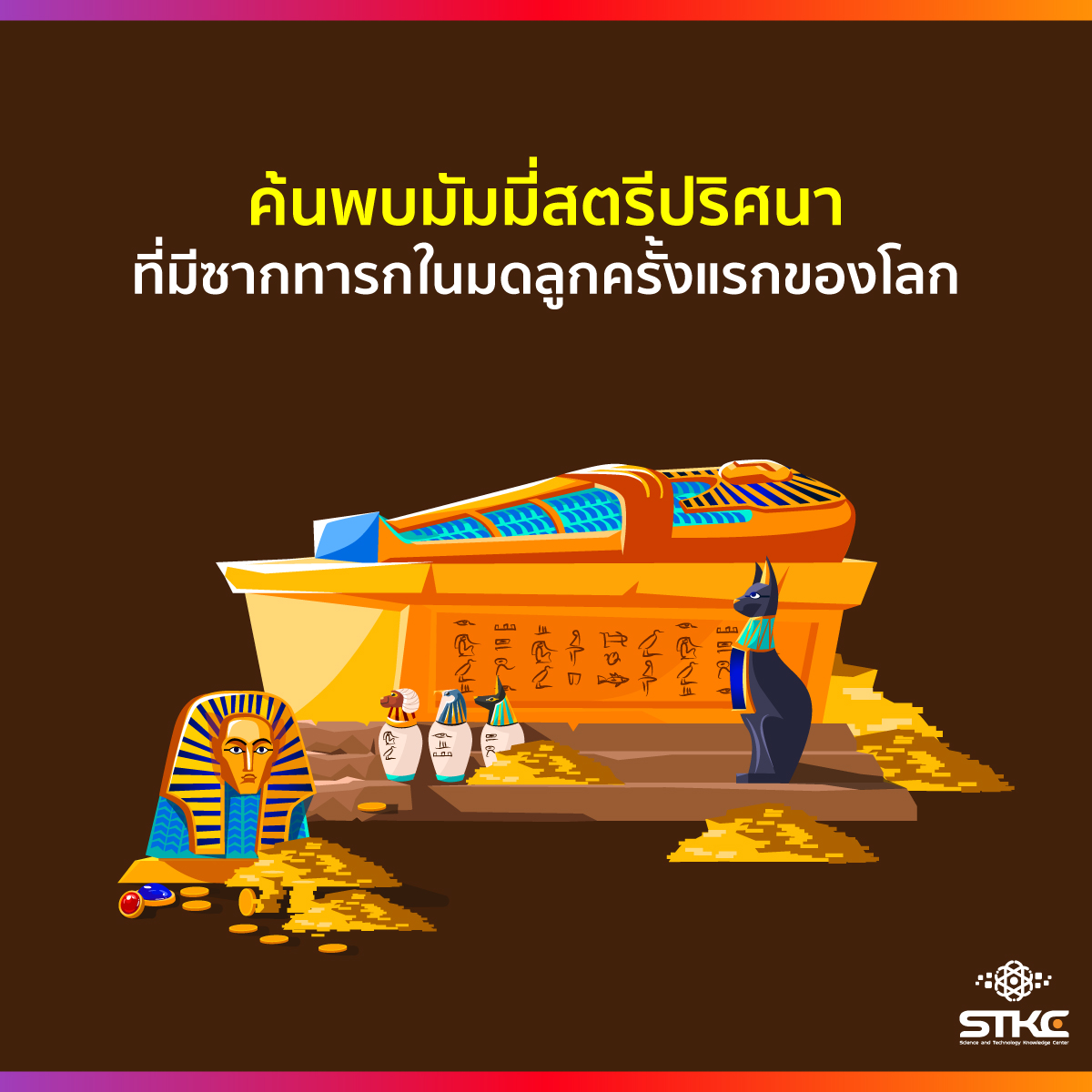 ค้นพบมัมมี่สตรีปริศนาที่มีซากทารกในมดลูกครั้งแรกของโลก