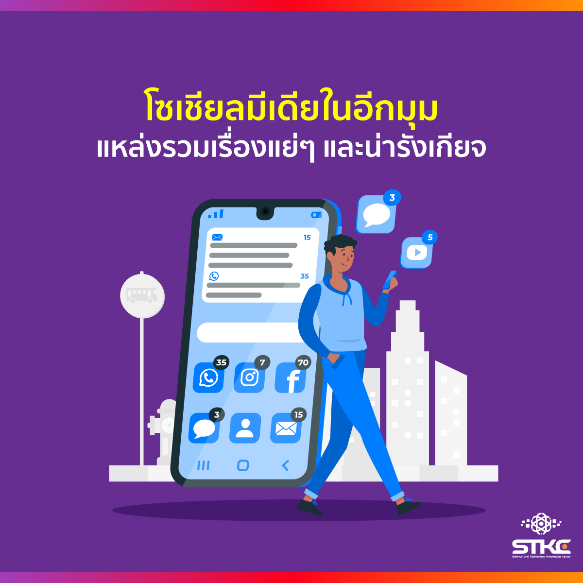 โซเชียลมีเดียในอีกมุม แหล่งรวมเรื่องแย่ๆ และน่ารังเกียจ