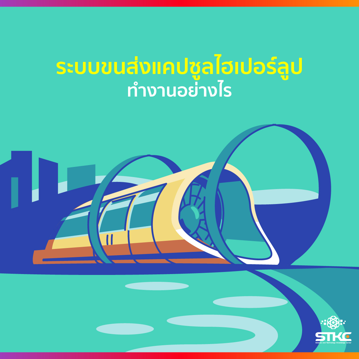 ระบบขนส่งแคปซูลไฮเปอร์ลูป ทำงานอย่างไร