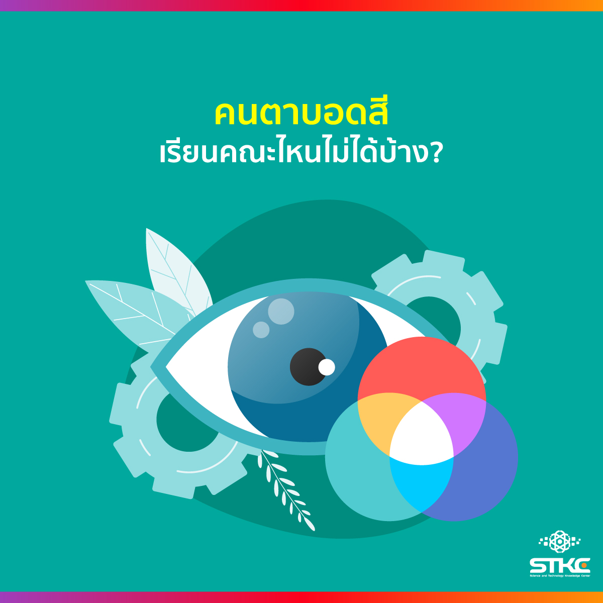 คนตาบอดสี เรียนคณะไหนไม่ได้บ้าง?