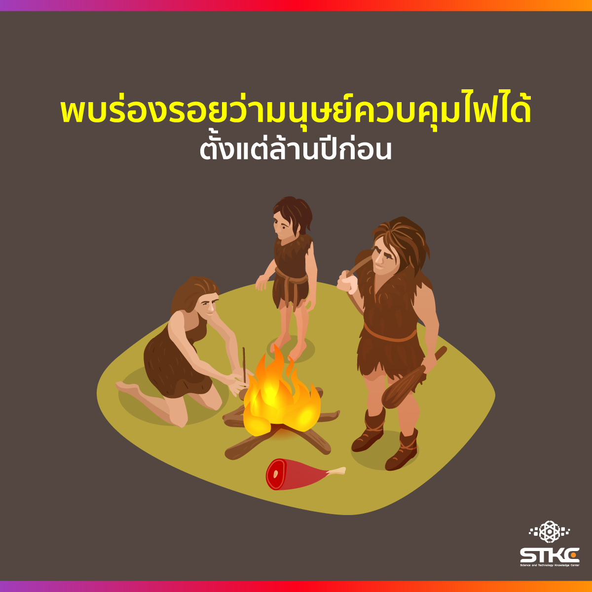 พบร่องรอยว่ามนุษย์ควบคุมไฟได้ตั้งแต่ล้านปีก่อน