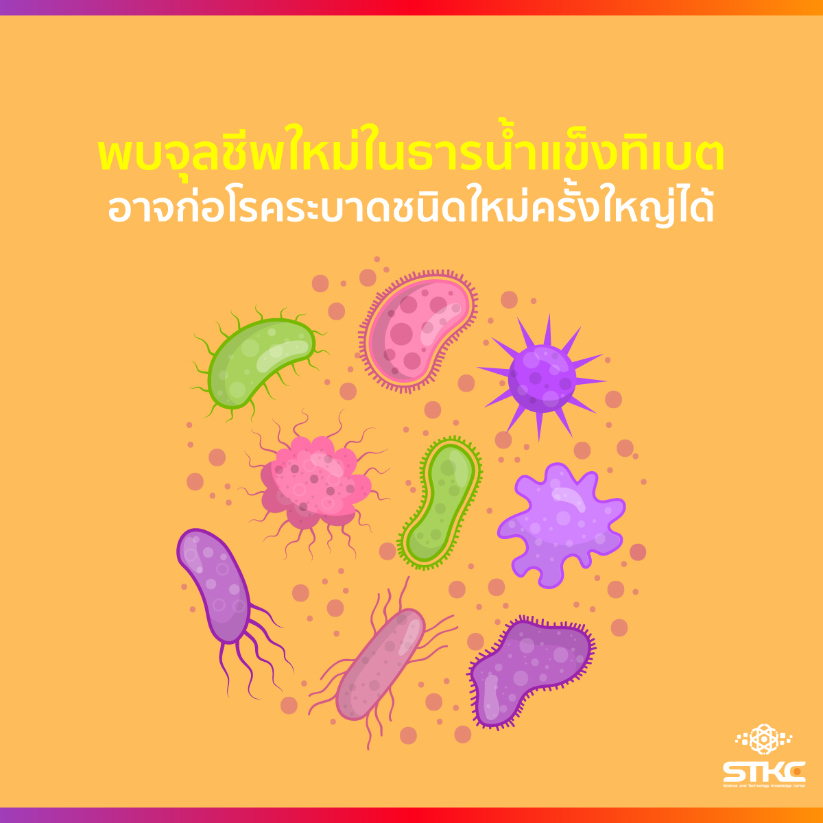 พบจุลชีพใหม่ในธารน้ำแข็งทิเบต อาจก่อโรคระบาดชนิดใหม่ครั้งใหญ่ได้