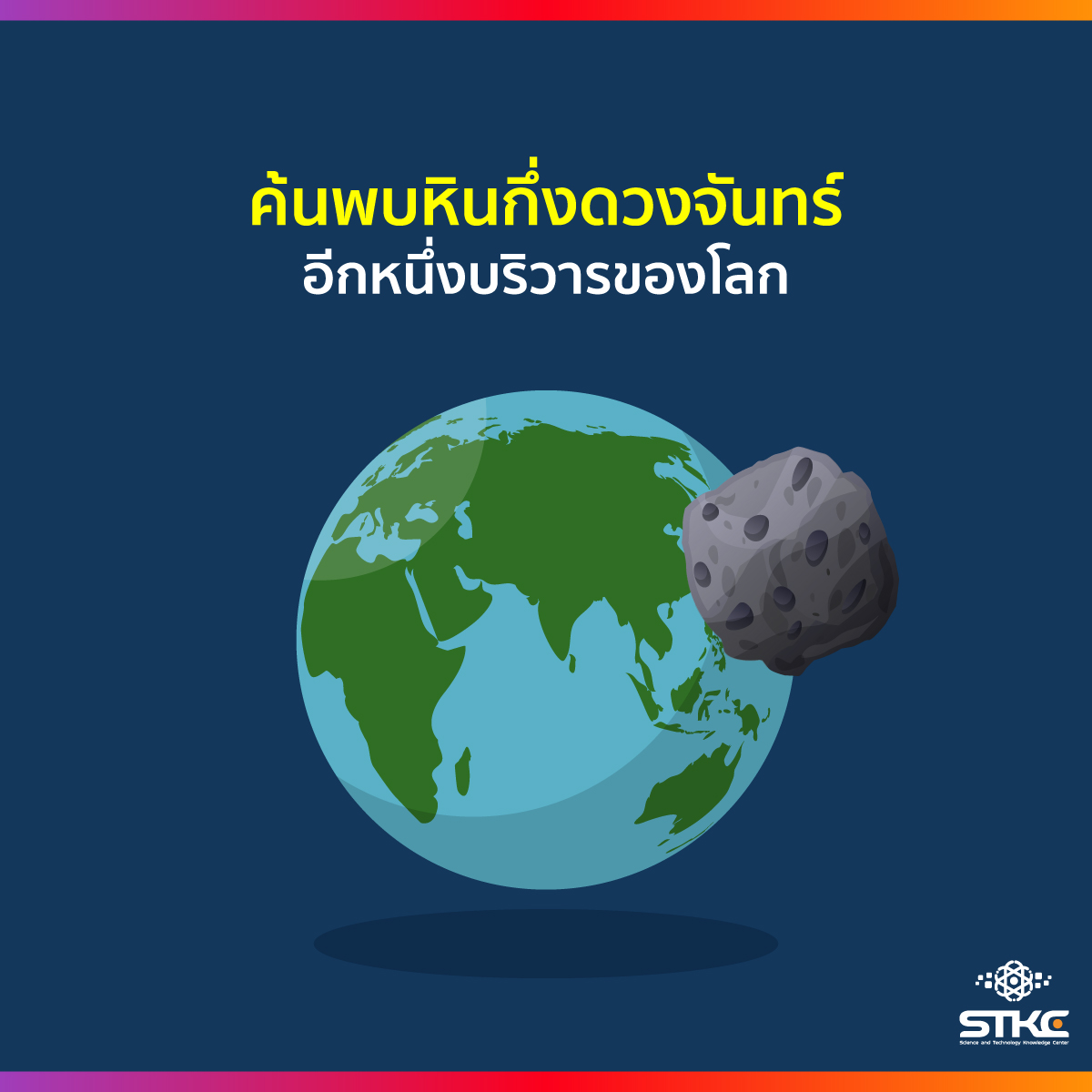 ค้นพบหินกึ่งดวงจันทร์ อีกหนึ่งบริวารของโลก