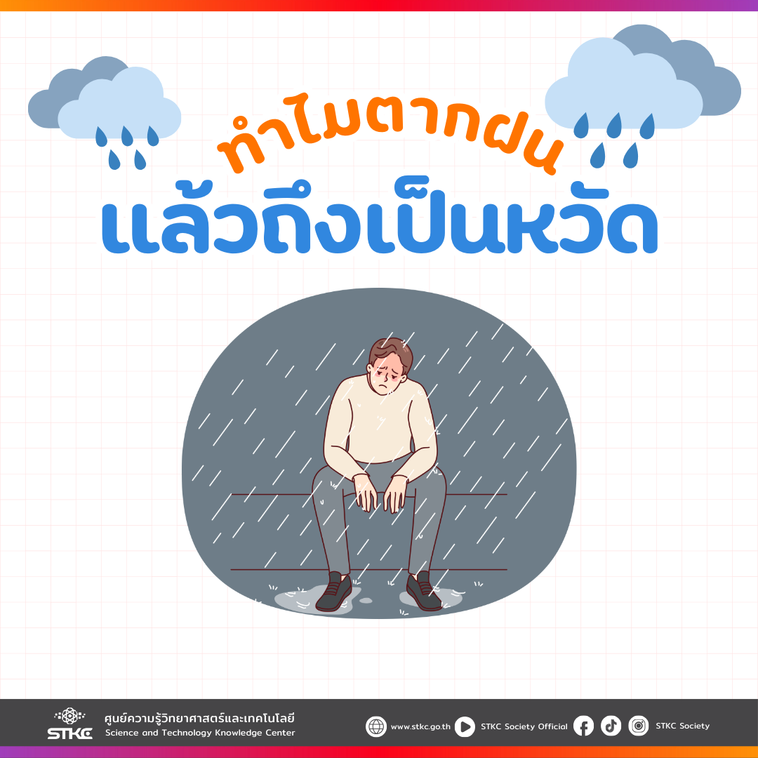 ทำไมตากฝนแล้วถึงเป็นหวัด