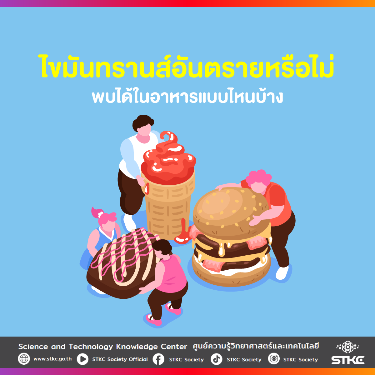 ไขมันทรานส์อันตรายหรือไม่ พบได้ในอาหารแบบไหนบ้าง