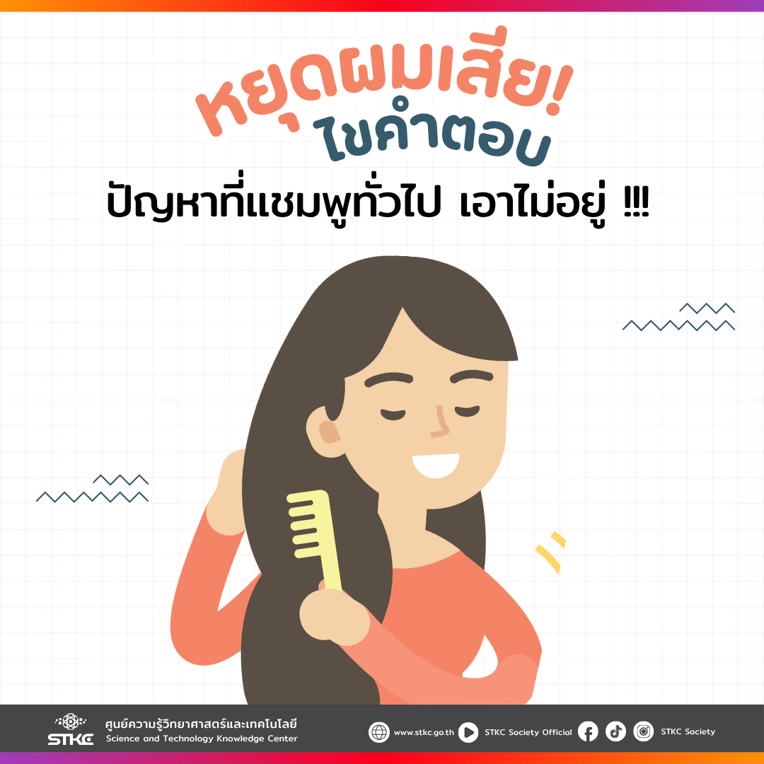 หยุดผมเสีย ไขคำตอบปัญหาที่แชมพูทั่วไปเอาไม่อยู่