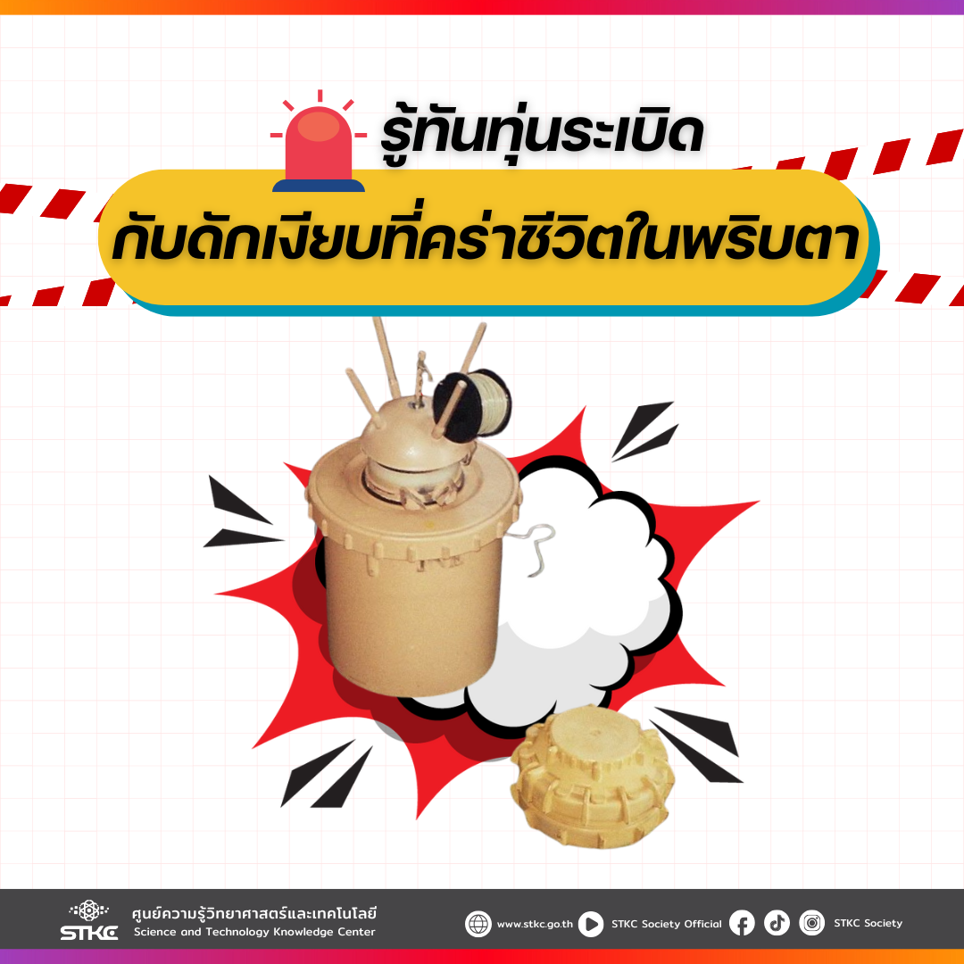 รู้ทันทุ่นระเบิด กับดักเงียบที่คร่าชีวิตในพริบตา