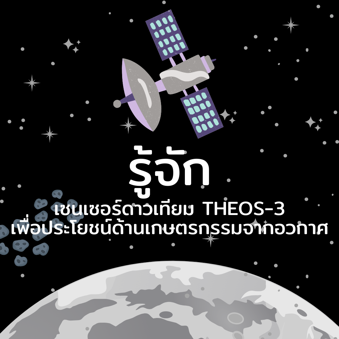 รู้จัก SWIR: เซนเซอร์ดาวเทียม THEOS-3 เพื่อประโยชน์ด้านเกษตรกรรมจากอวกาศ