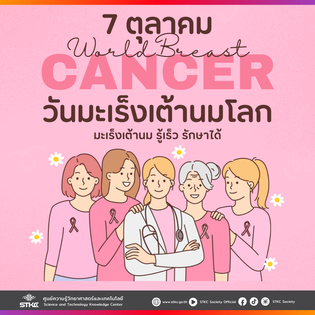 7 ตุลาคม วันมะเร็งเต้านมสากล