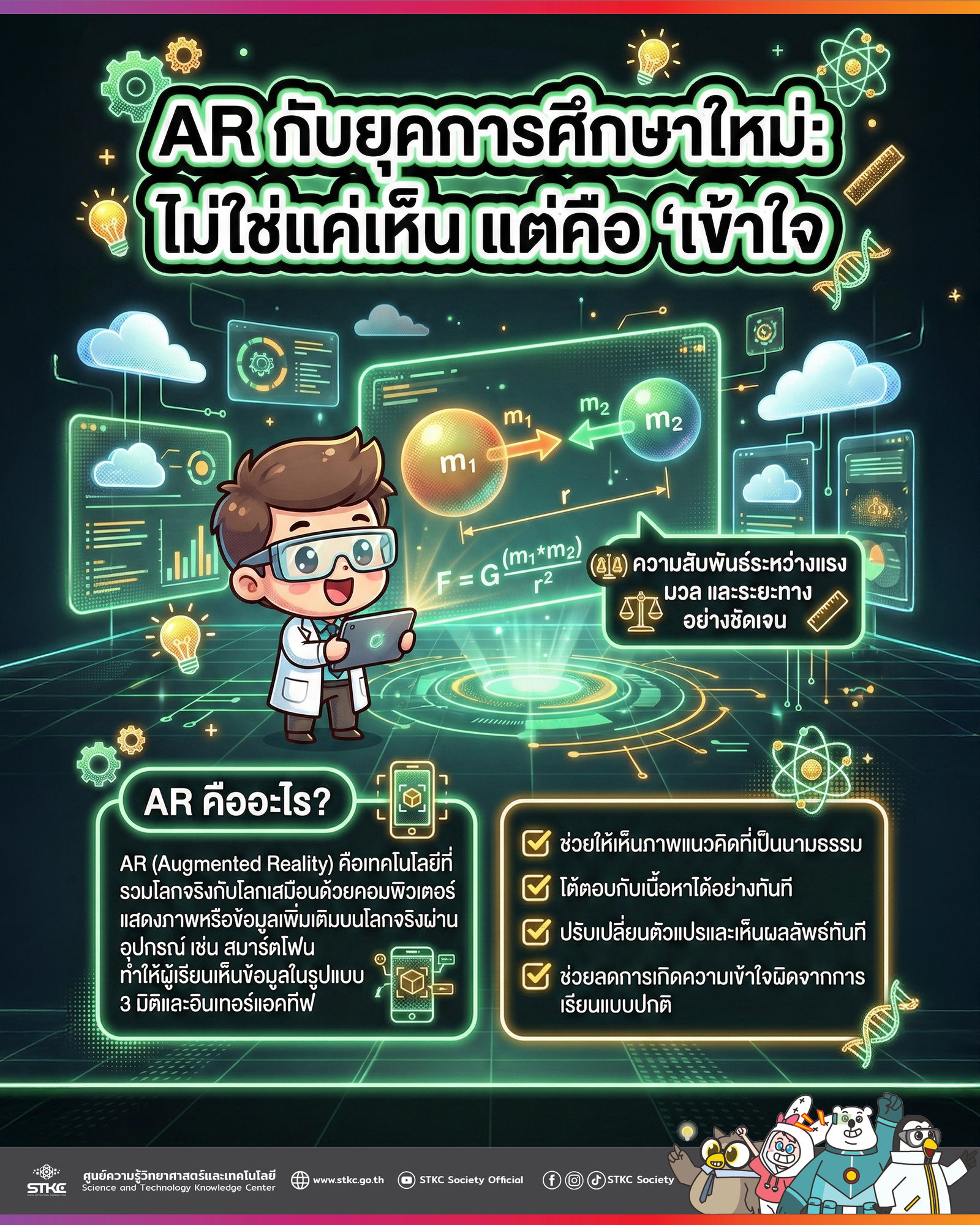 AR กับยุคการศึกษาใหม่: ไม่ใช่แค่เห็น แต่คือ ‘เข้าใจ